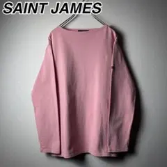 フランス製 セントジェームス 無地 ウェッソン T5 バスクシャツ
