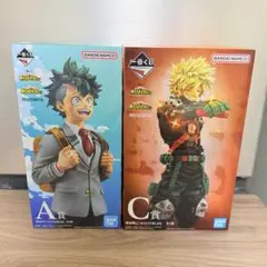 一番くじ 僕のヒーローアカデミア 緑谷 爆豪 ステイン フィギュアセット 一番くじ 僕のヒーローアカデミア 緑谷 爆豪 ステイン フィギュア