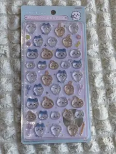 ボンボンドロップシール　ちいかわ　ハチワレ　うさぎ