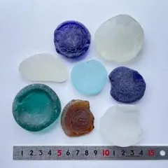 天然シーグラス　ビン底　詰め合わせ