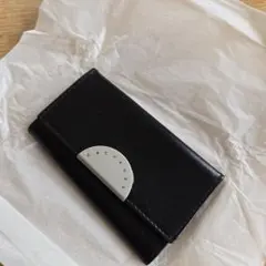 Cacharel ブラックレザー キーケース