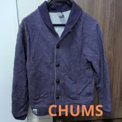CHUMS カーディガン パープル S