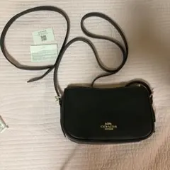 COACH バック　　ブラック ショルダーバッグ