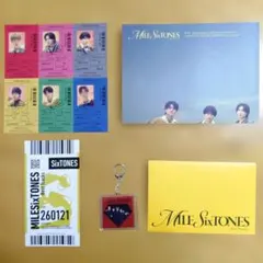 SixTONES MILESixTONES 初回盤B 購入封入特典 5点セット