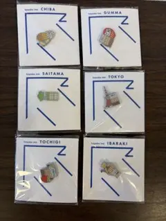 東横イン 海外5カ国 ピンバッジセット - メルカリ