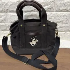 BEVERLY HILLS POLO CLUB 2WAYトートバッグブラック