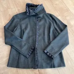 ユキコハナイ　ブラウス　フリル　上品　10号