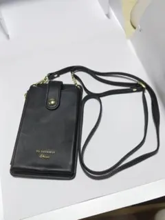 スマホショルダーバッグ ブラック