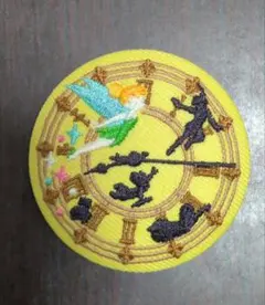 ディズニー刺繍缶バッジ2　ピーターパン