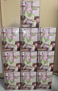 鬼滅の刃 ぬーどるストッパーフィギュア 甘露寺蜜璃×クラフトホリック10体セット