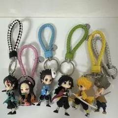 鬼滅の刃 キーホルダー ストラップ6個セット