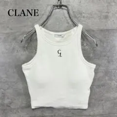 CLANE LOGO SLIM TANK TOPS ロゴスリムタンクトップのサムネイル