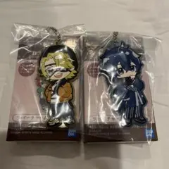 カラフルピーチ　一番くじ　いつもの場所でまちあわせ！　ラバーチャーム　2点セット