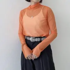 【ページボーイ】シアータートルロングスリーブ