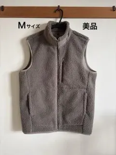 無印 ボアフリースベスト 紳士Ｍ