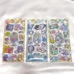 キラキラウォーターシール　シマエナガ　はぐみーず　3点セット　正規品　未開封