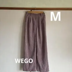 【WEGO】コーデュロイ カジュアルパンツ ピンクベージュ　M