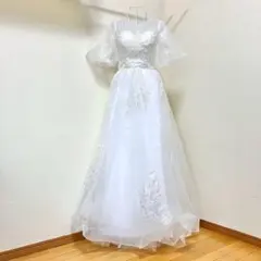 ウエディングドレス ロングドレス Aライン