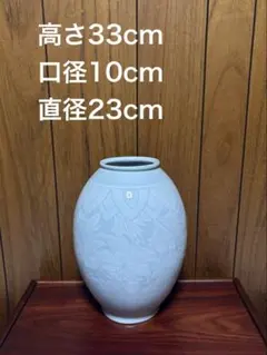 伊東慶 白磁花入(ポピー、ナガミヒナゲシ) - メルカリ