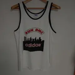 や*す様 古着 adidas RUN DMC タンクトップ Lサイズ程度