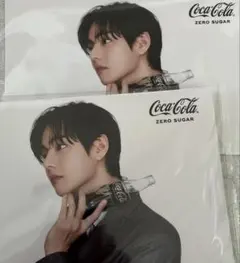 BTS V テテ コカ・コーラ ゼロ ポストカード 3枚入り2セット