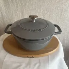 STAUB 片手鍋14cm グレー - メルカリ