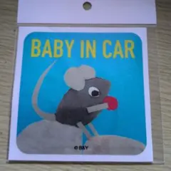 レオ・レオニズ フレンズ BABY IN CAR ステッカー　フレデリック