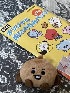 BT21 ぬいぐるみバッジ