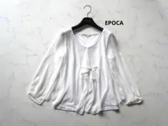 EPOCA エポカ プルオーバートップス　長袖　サイズ40 日本製のサムネイル