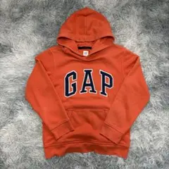 【古着】~00s old GAP GAPKids オレンジ プルオーバーパーカー