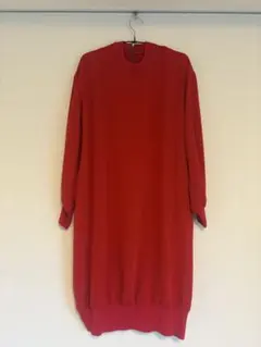 美品】CABaN レッド スタンドカラー 長袖シャツ - メルカリ