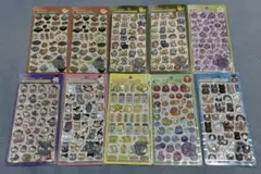 【新品未使用】ボンボンドロップシール　和柄　10枚セット