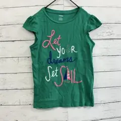 GYMBOREE Tシャツ 女の子 120相当 半袖 夏服 可愛い ロゴ キッズのサムネイル