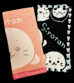 新品未使用 しろたん Sirotan タオルハンカチ 2枚セット 即日発送