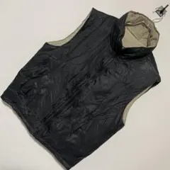 【Weatherproof】リバーシブル ダウンベスト ブラック ベージュ