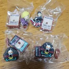 ワンピース　チョコサプ　フィギュア　ブルック　サンジ　ゾロ　4点セット