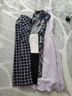 【新品含む】ルジュール他　ワンピース4枚　セット売り　まとめ売り