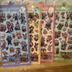 BONBON DROP ズートピア　4シートセット