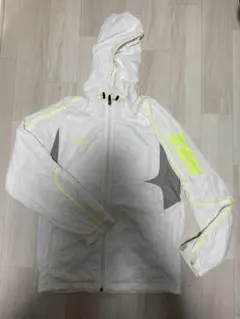 【送料込】ナイキ ナイロンジャケット ウィンドブレーカー ホワイト S