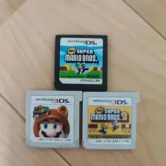 Newスーパーマリオブラザーズ　3DS 3D LAND 3個セット　任天堂