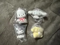 ふわわフロッキーマスコット　セミコンプリート（4種）セット