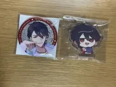 にじさんじ 8周年 8th with cake！アクリルブロック 缶バッジ 夢追