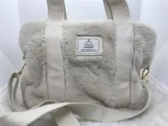 ボアショルダーバッグ