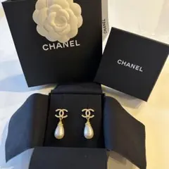 CHANEL ピアス ココマーク 2020年 パール ピアス
