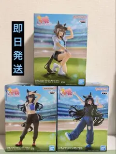 ウマ娘 プリティーダービー BoC'z we\n フィギュア 3種セットのサムネイル