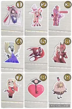 ハズビンホテル　 ステッカー　シール　 サーペンシャス　チェリーボム