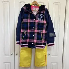 kissmark♡ ウィンタースポーツ用ジャケット・パンツ・グローブ3点セット