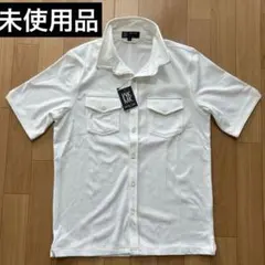 【未使用品】MK MICHEL KLEIN HOMME 半袖シャツ オフホワイトのサムネイル