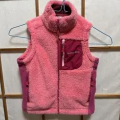 mont-bell Kid's 100 フリースジャケット ピンク