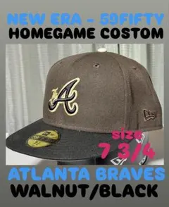 ☆HOMEGAME 59FIFTY Atlanta Braves 7 3/4 - メルカリ